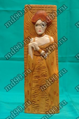 Деревянная фигурка Климт